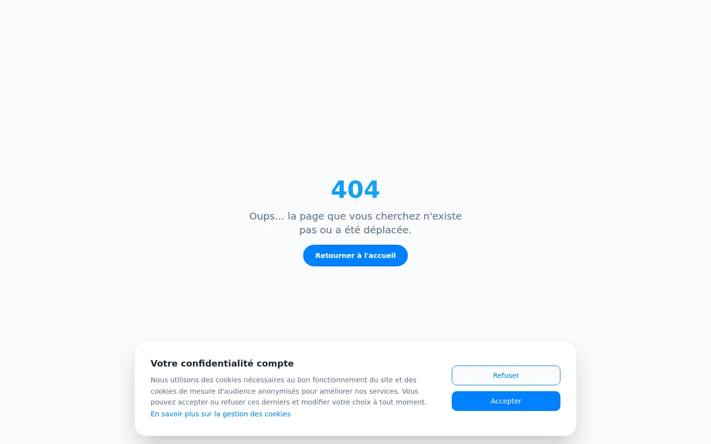 Capture d'écran du site innovel.studio — analyse RoastMySite